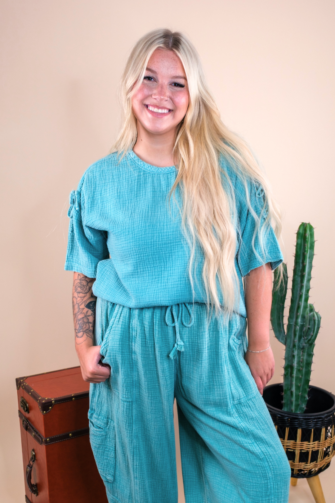 Teal Breeze Lounge Set