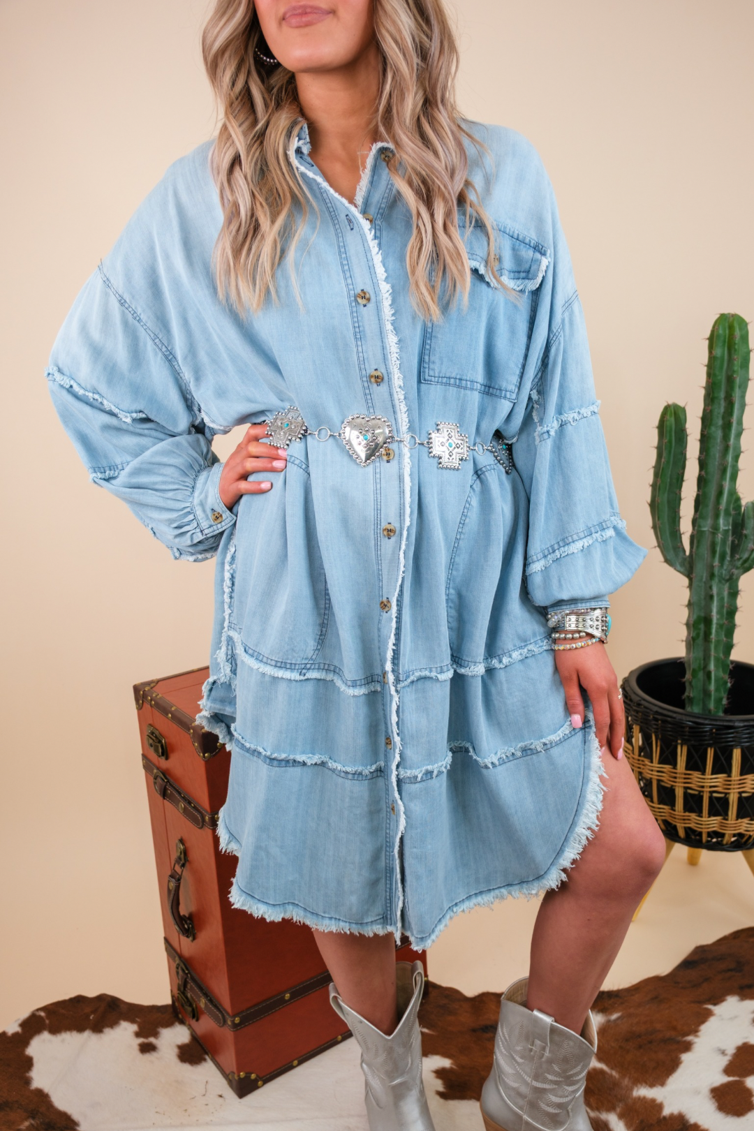 Outlaw Edge Denim Dress