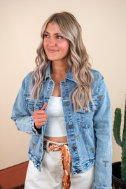 Backroads Stitch Denim Jacket
