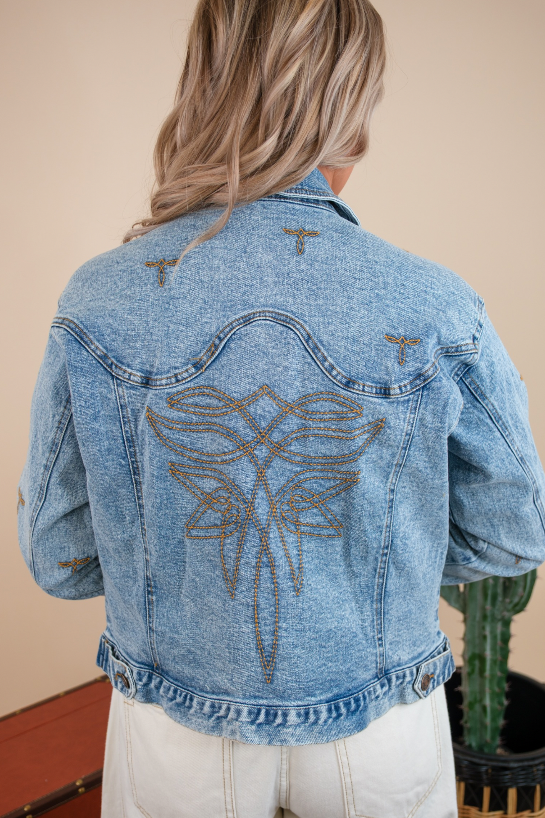 Backroads Stitch Denim Jacket