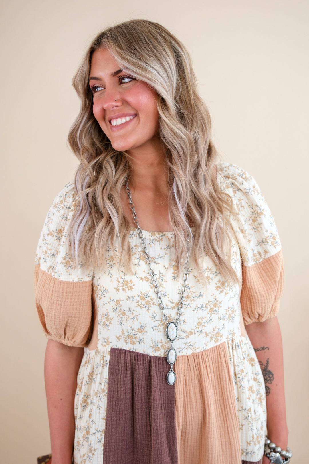 Desert Trio Necklace - Ivory