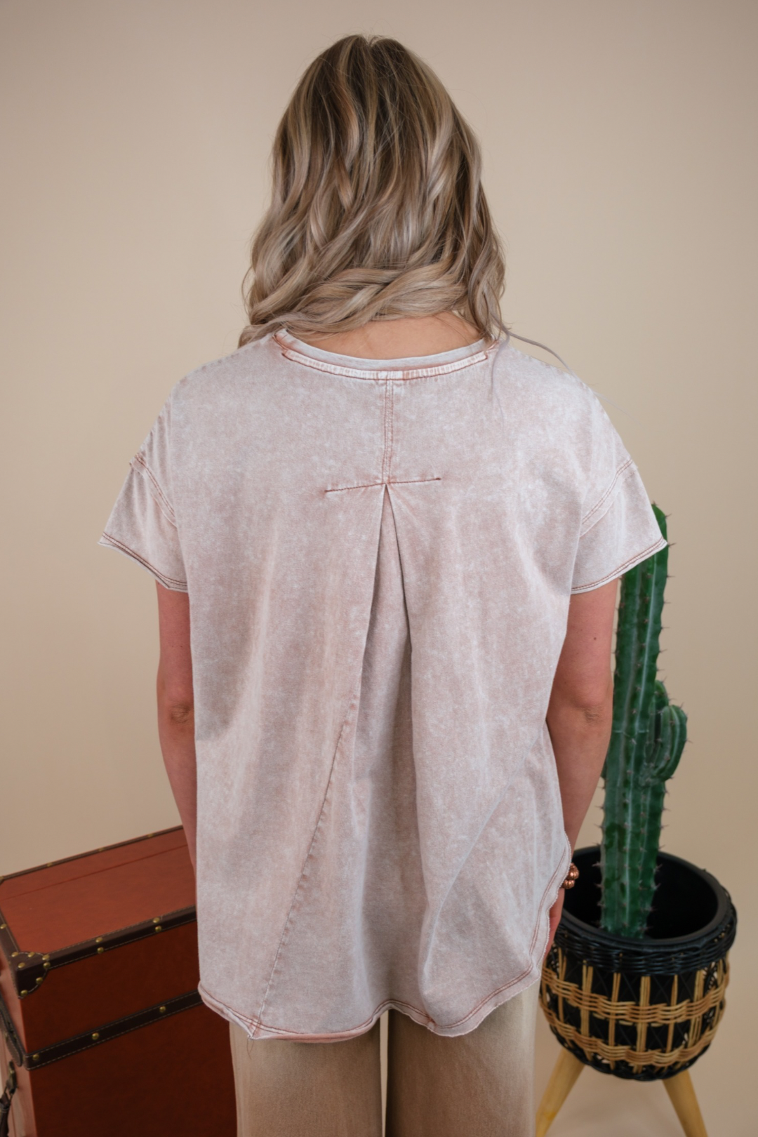 Saddle Up Cowgirl Tee - Tan