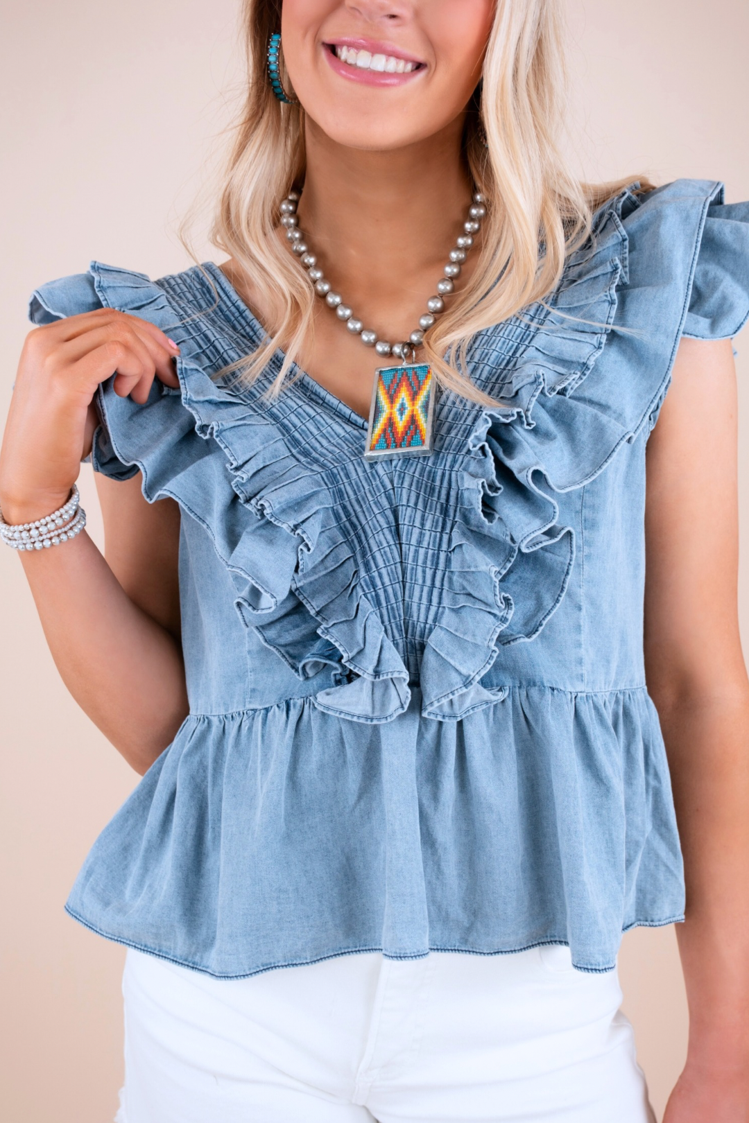 Sweetwater Denim Top