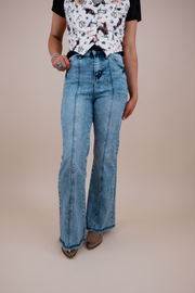 Ridge Rider Denim Wide Leg Jeans