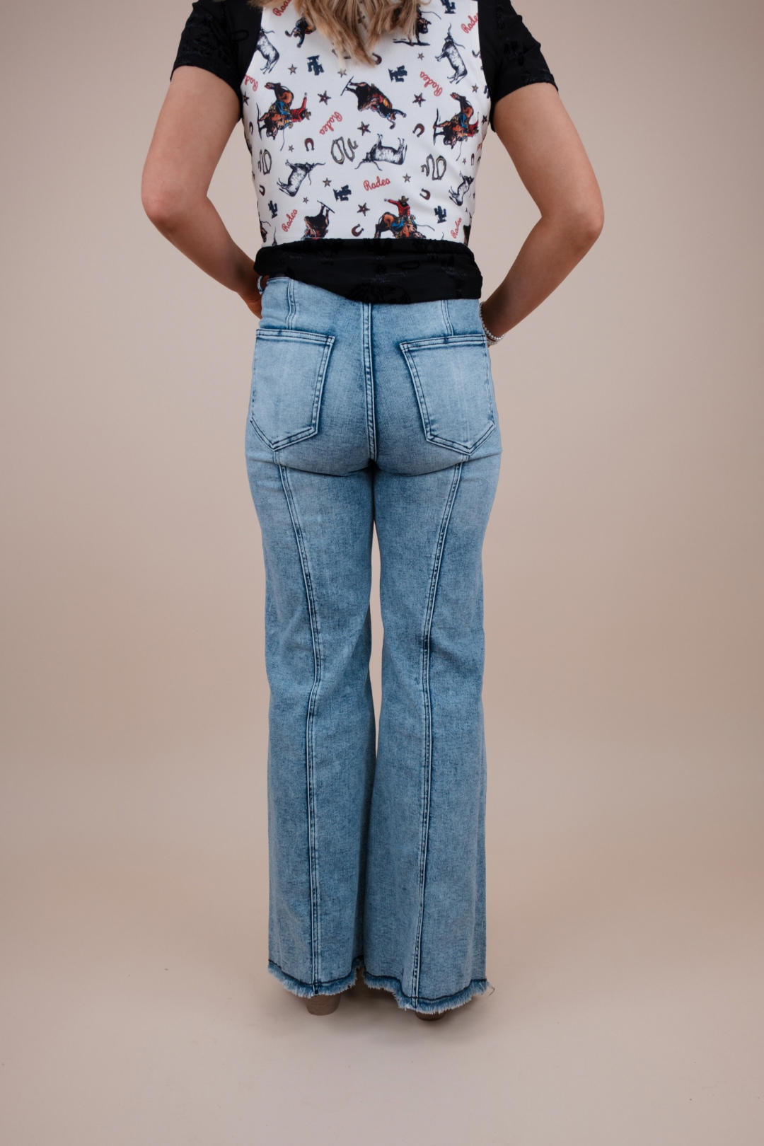 Ridge Rider Denim Wide Leg Jeans