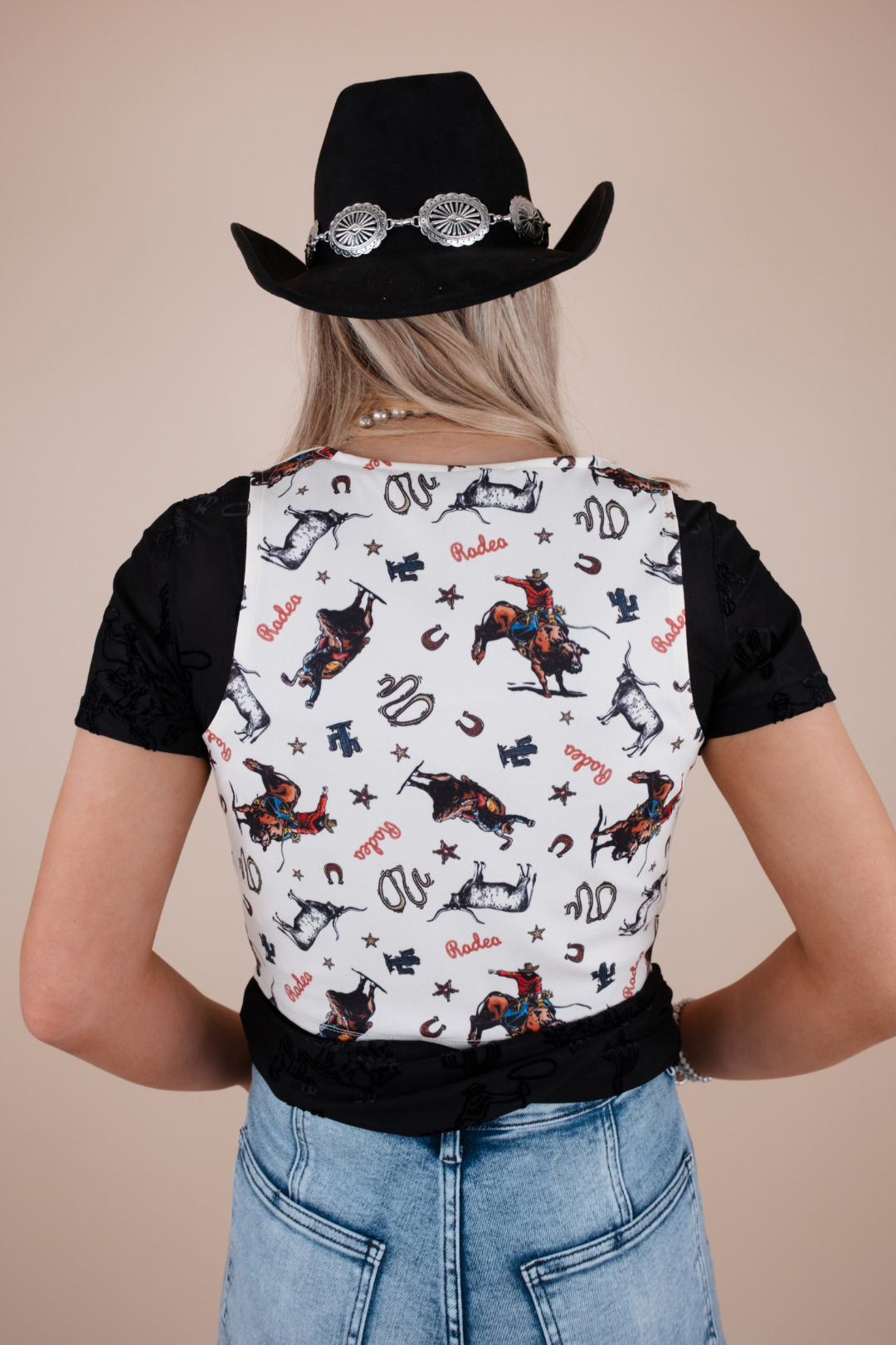 Longhorn Legend Western Vest