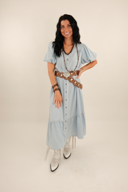 Desert Dream Maxi Dress - Denim