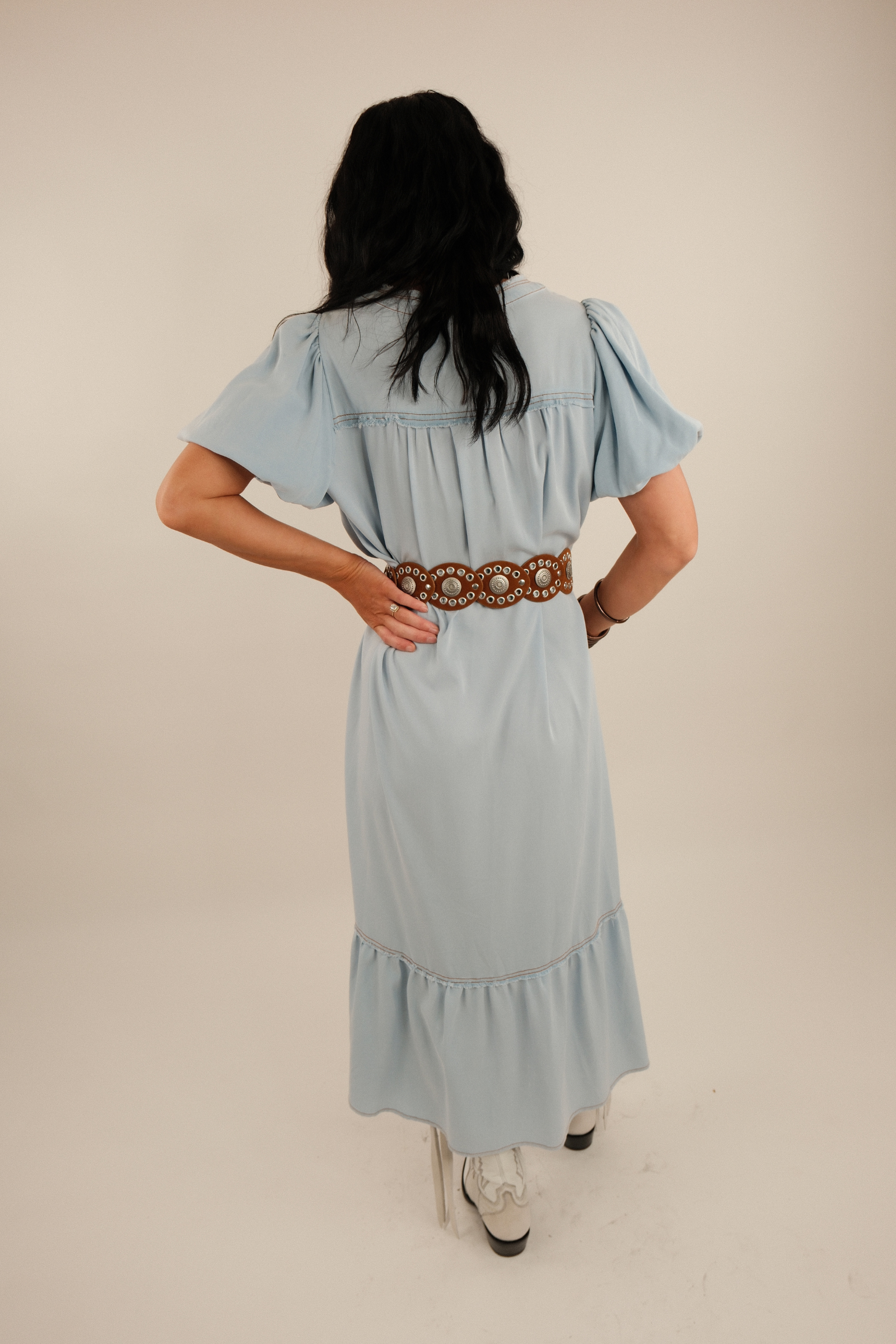 Desert Dream Maxi Dress - Denim