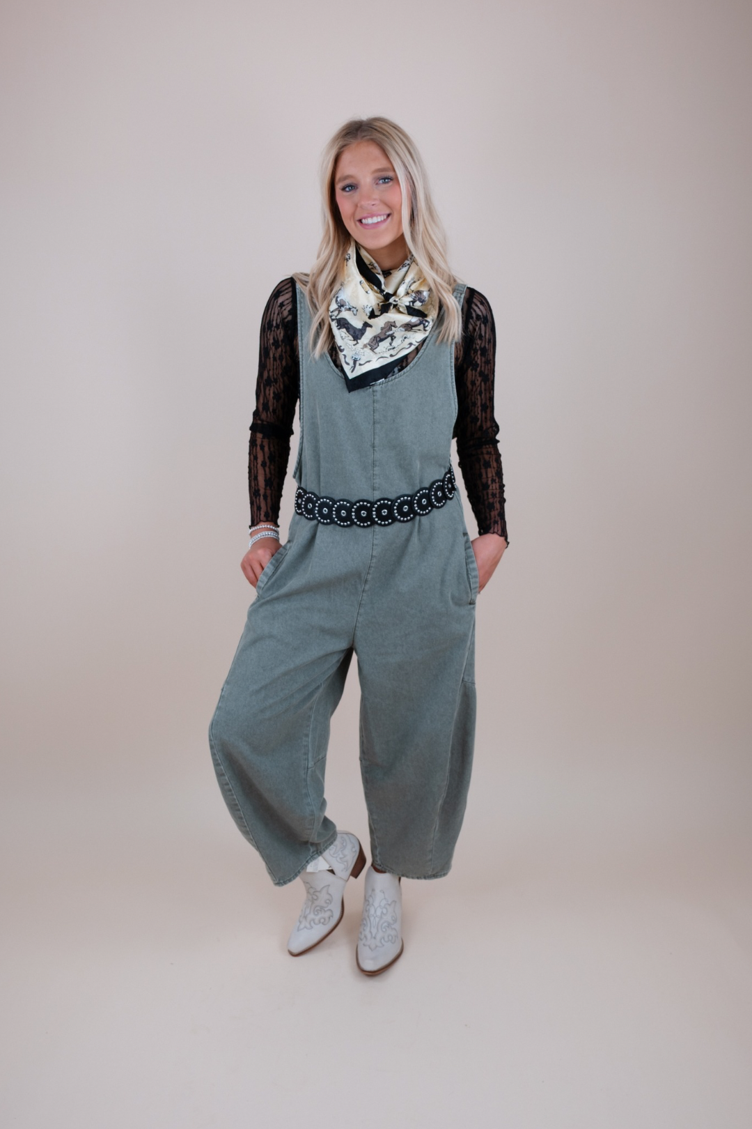 Olive Escape Jumpsuit