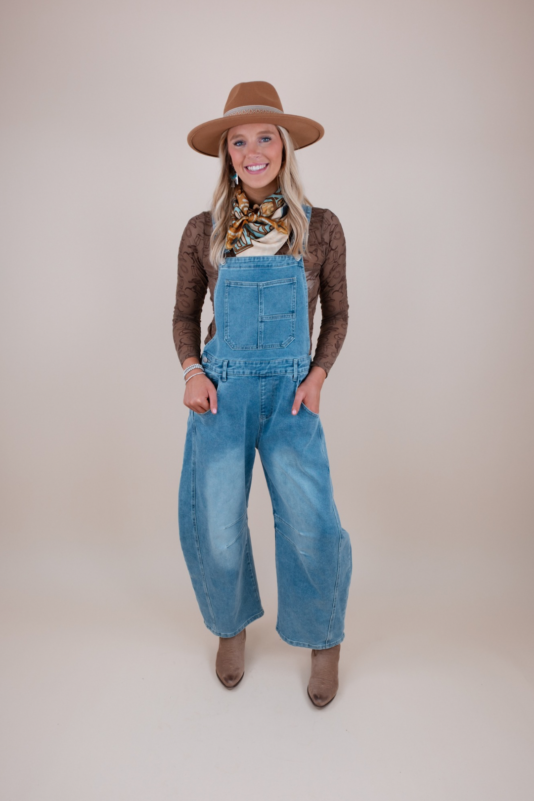 Homestead Barrel Overalls