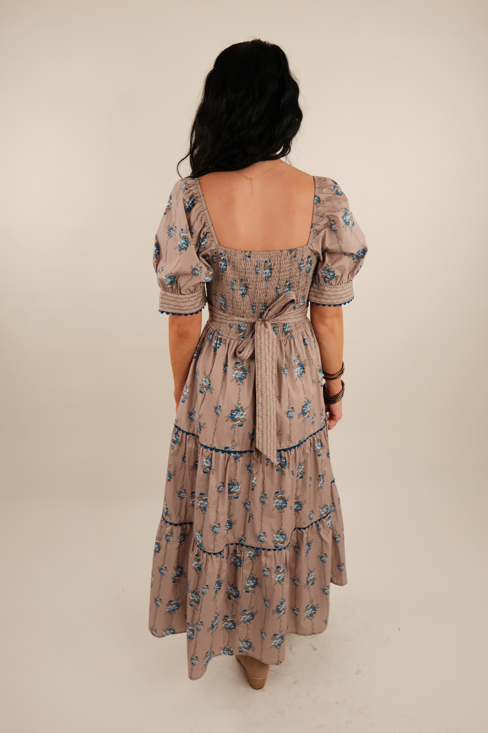 Dustflower Stripe Maxi