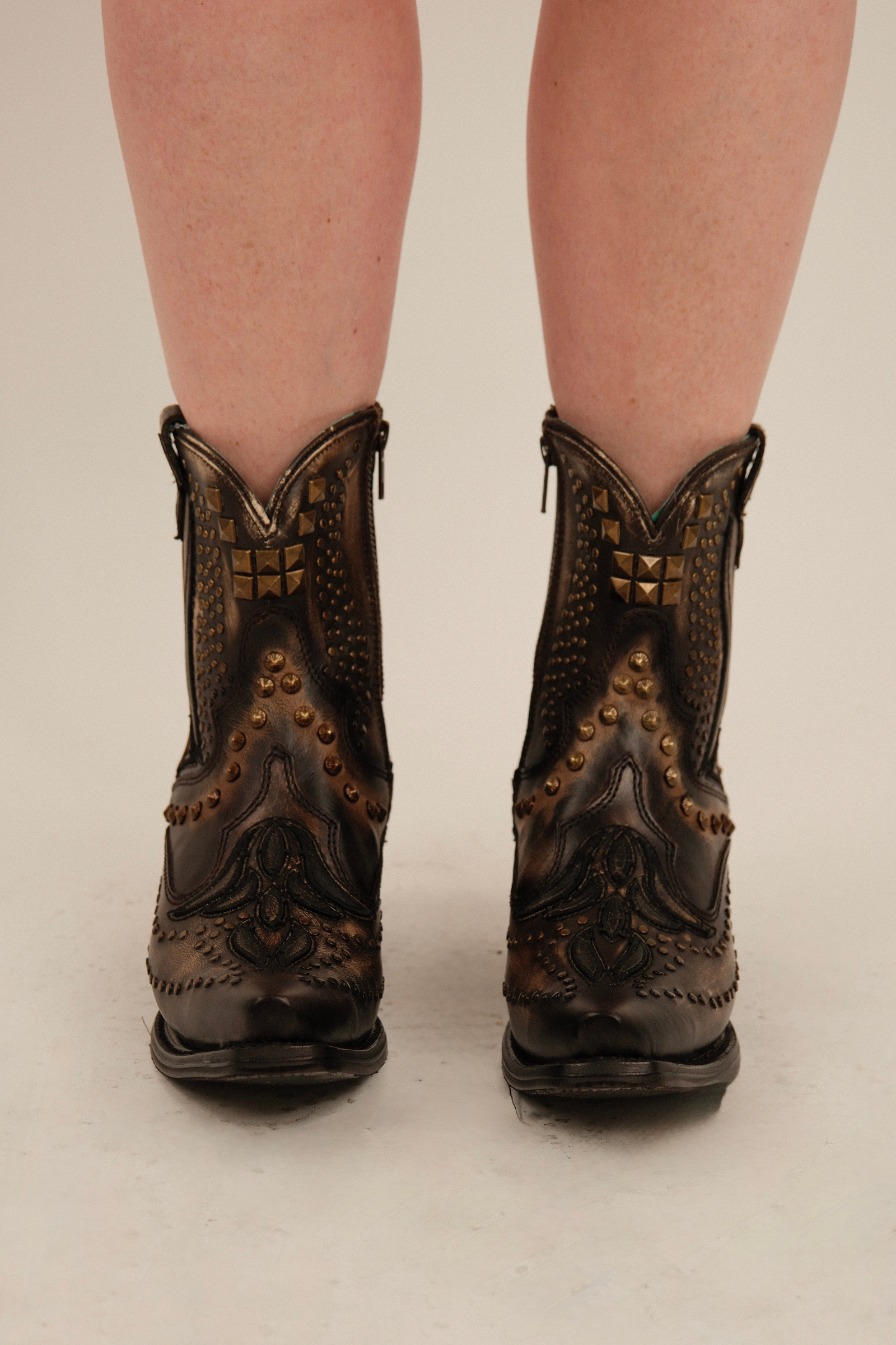 Corral Midnight Mesa Luxe Ankle Boot