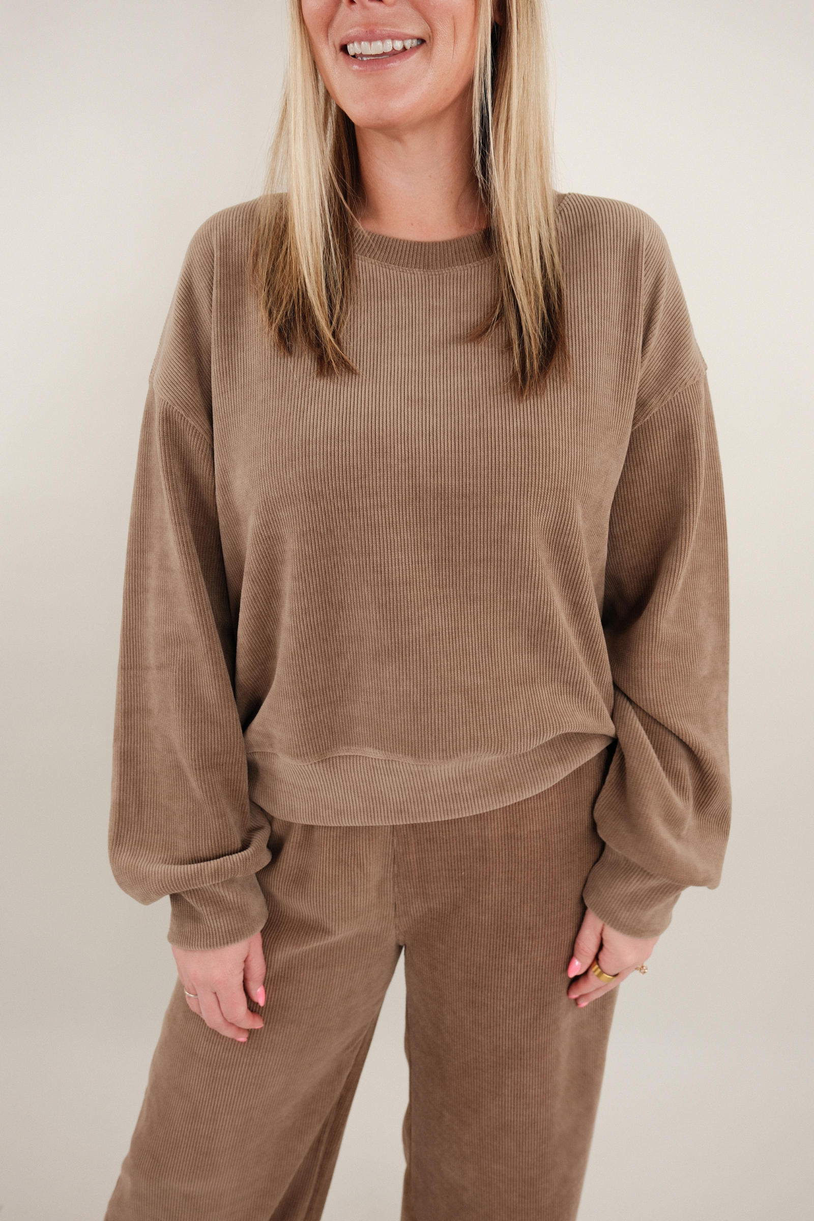 Prairie Plush Corduroy Lounge Set