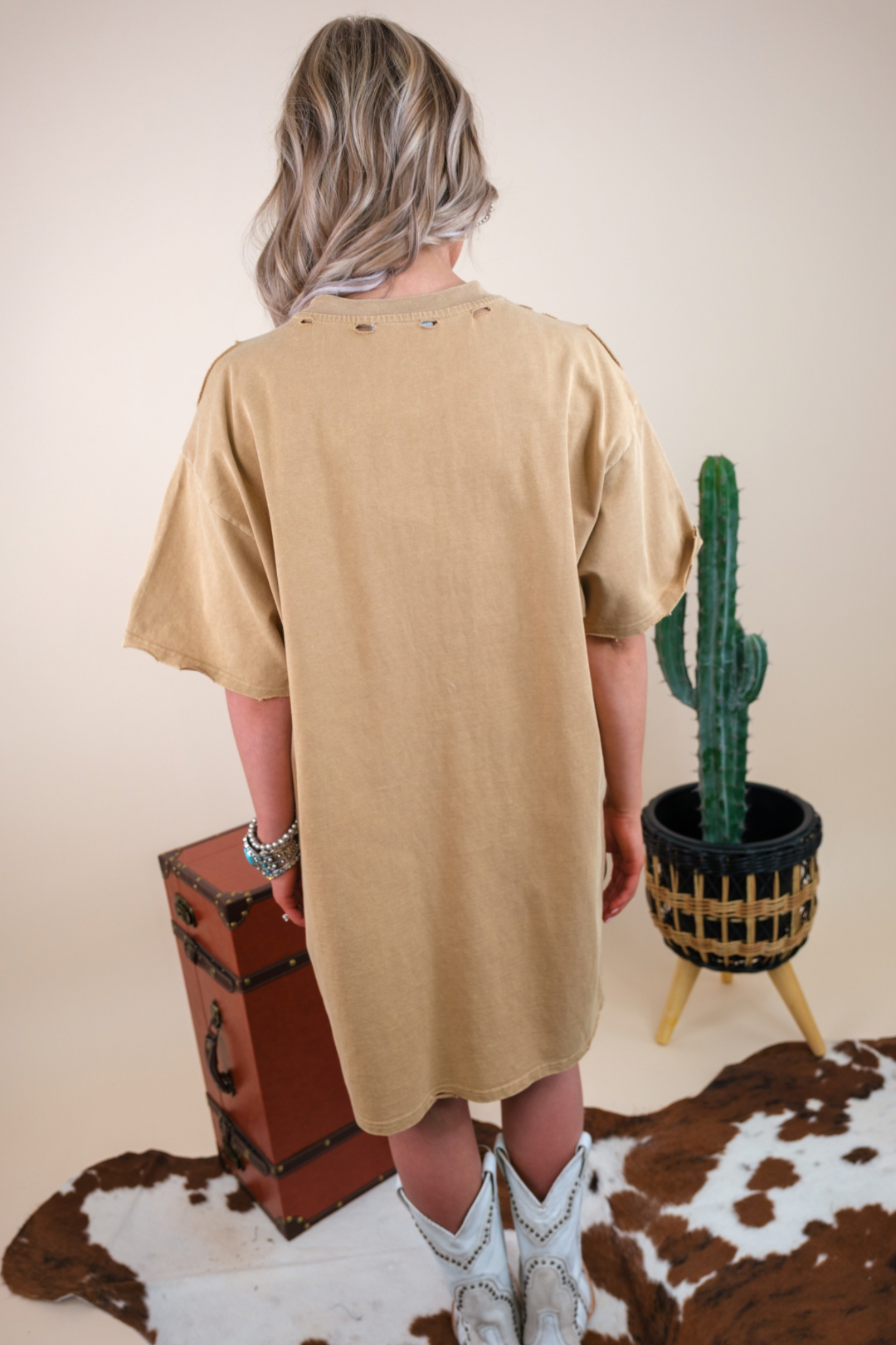 Howdy Star T-Shirt Dress