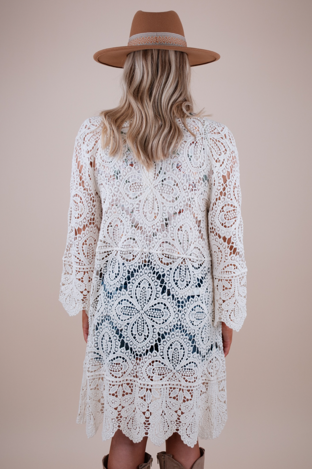 Sagebrush Lace Kimono