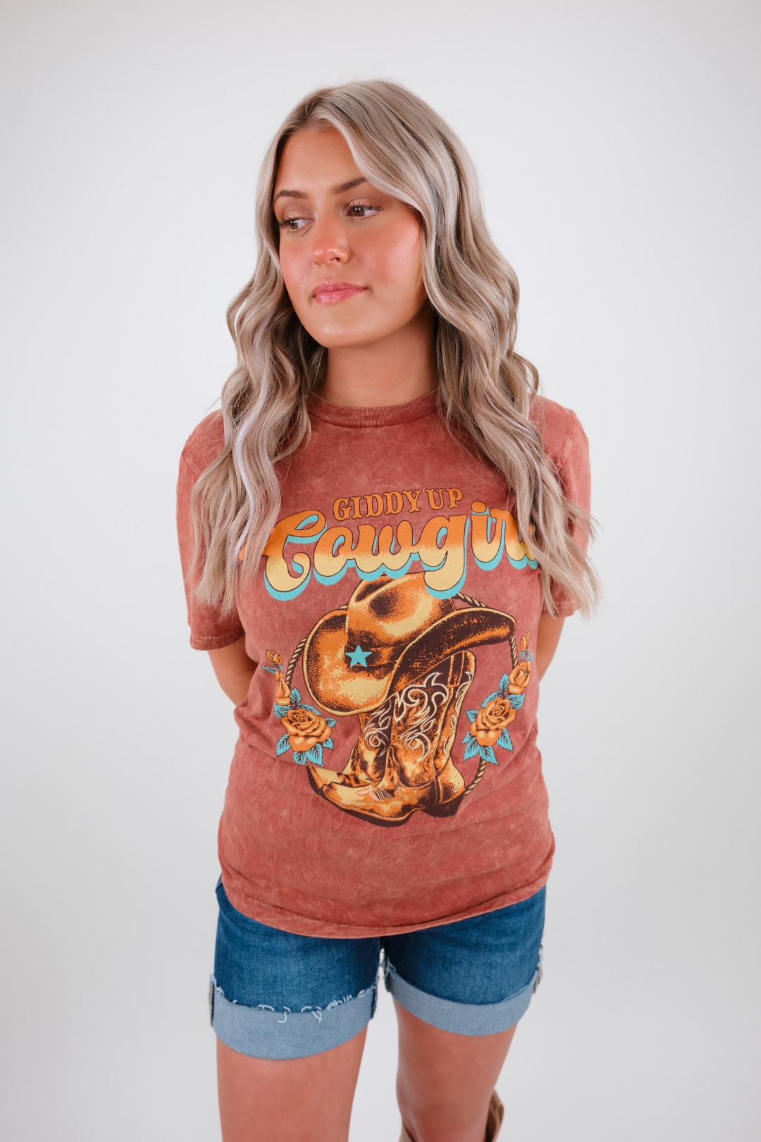 Giddy Up Cowgirl Graphic T