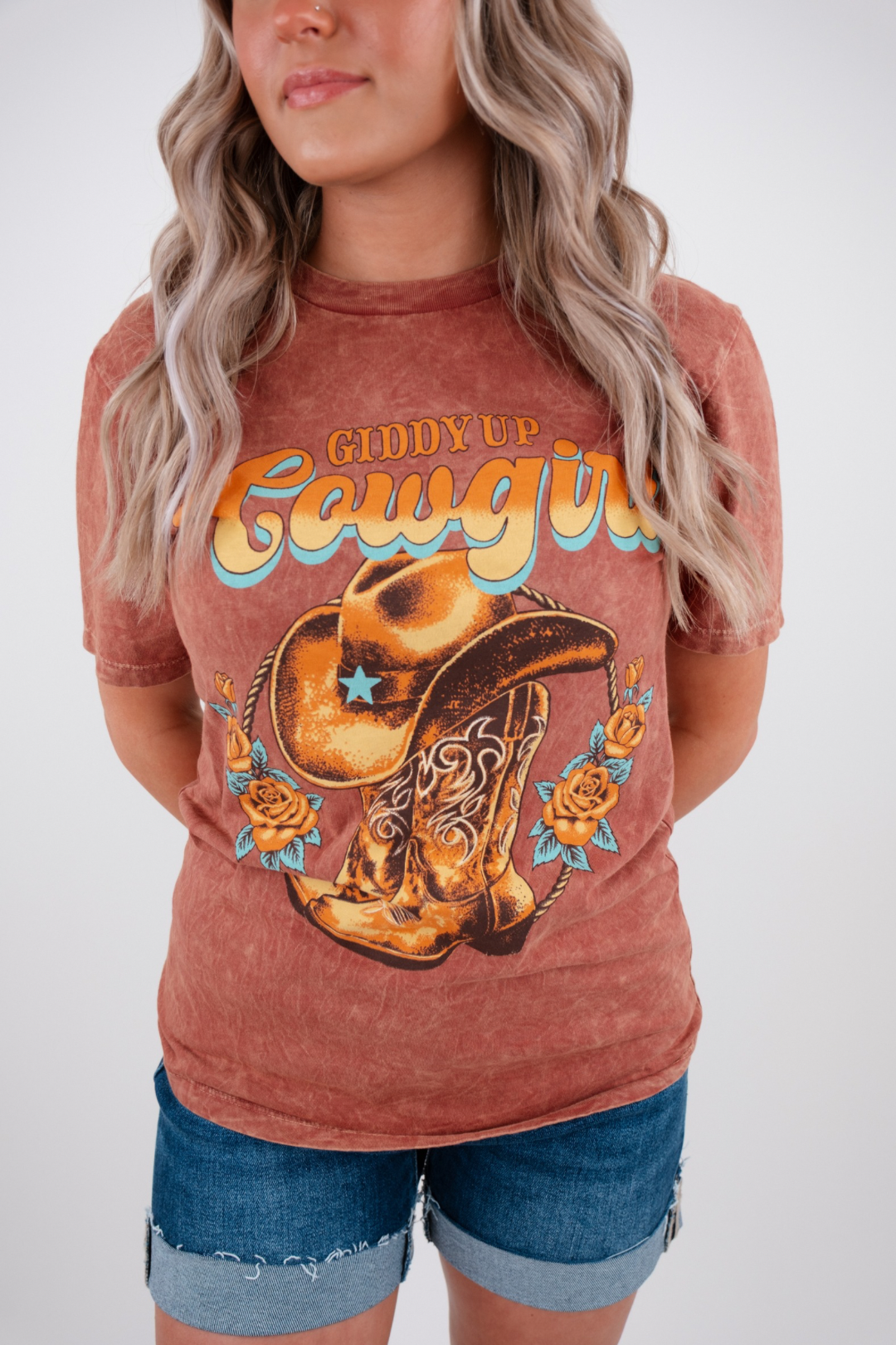 Giddy Up Cowgirl Graphic T