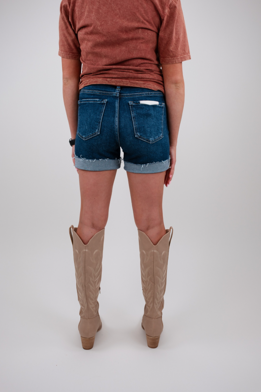 Midnight Mesa Denim Shorts