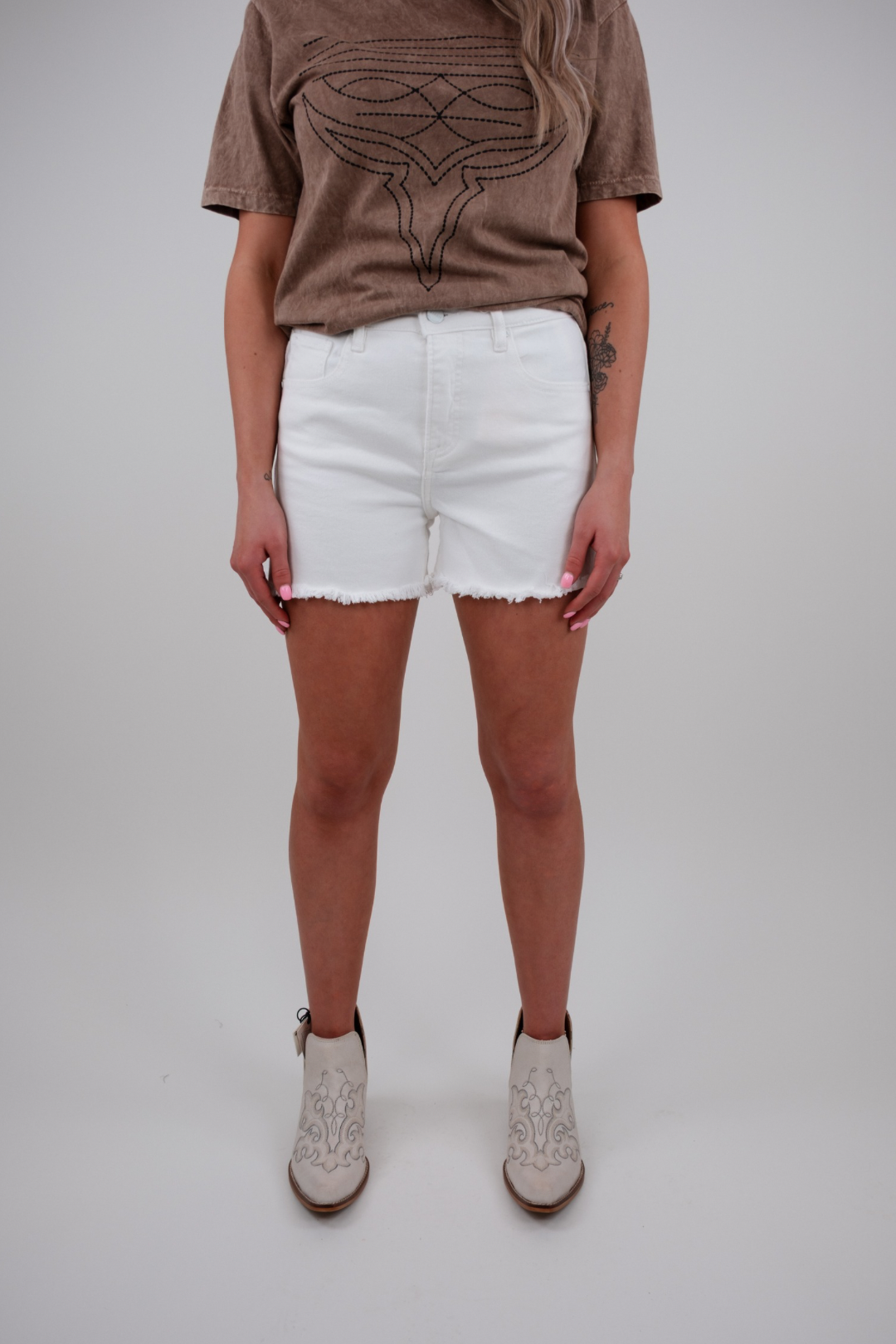 Risen White Sands Shorts