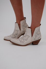 La Ponderosa Bootie - Ivory