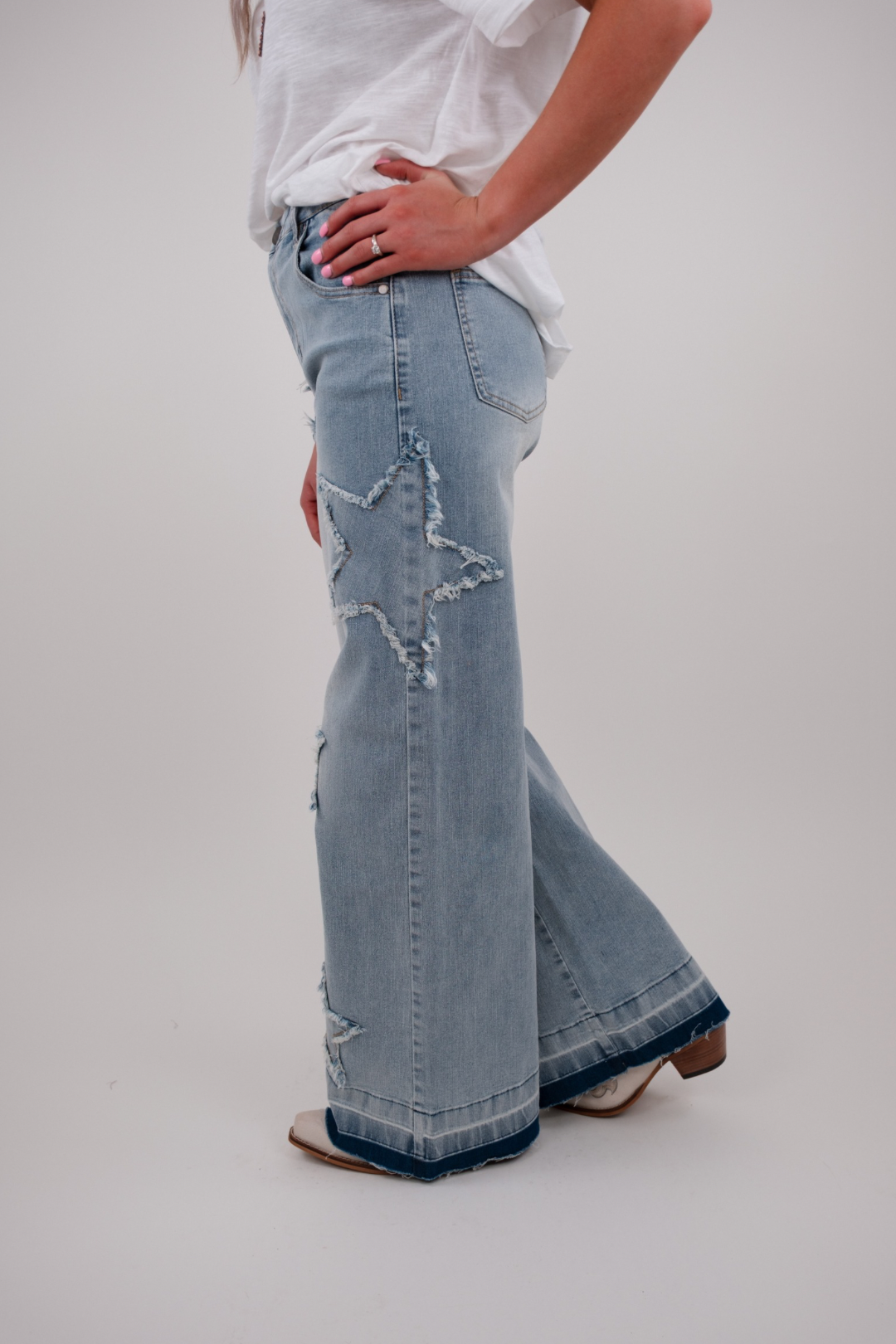 Starlight Fringe Jeans