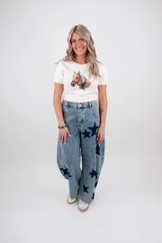 Stargazer Barrel Jeans