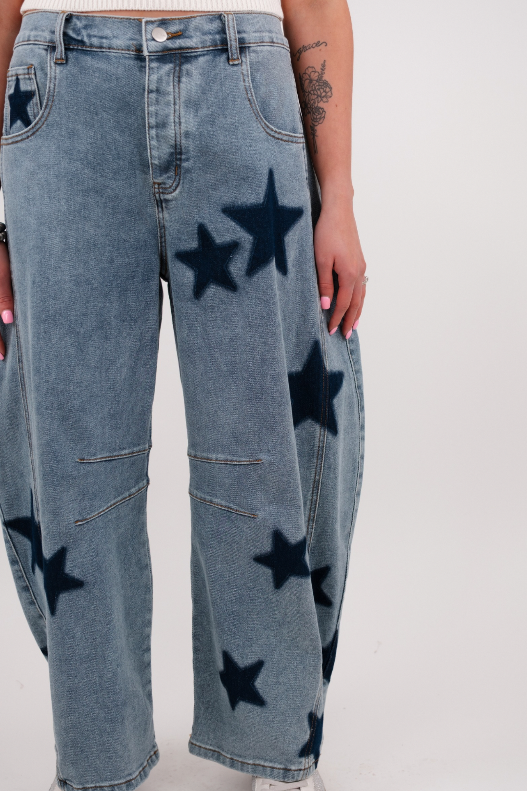 Stargazer Barrel Jeans