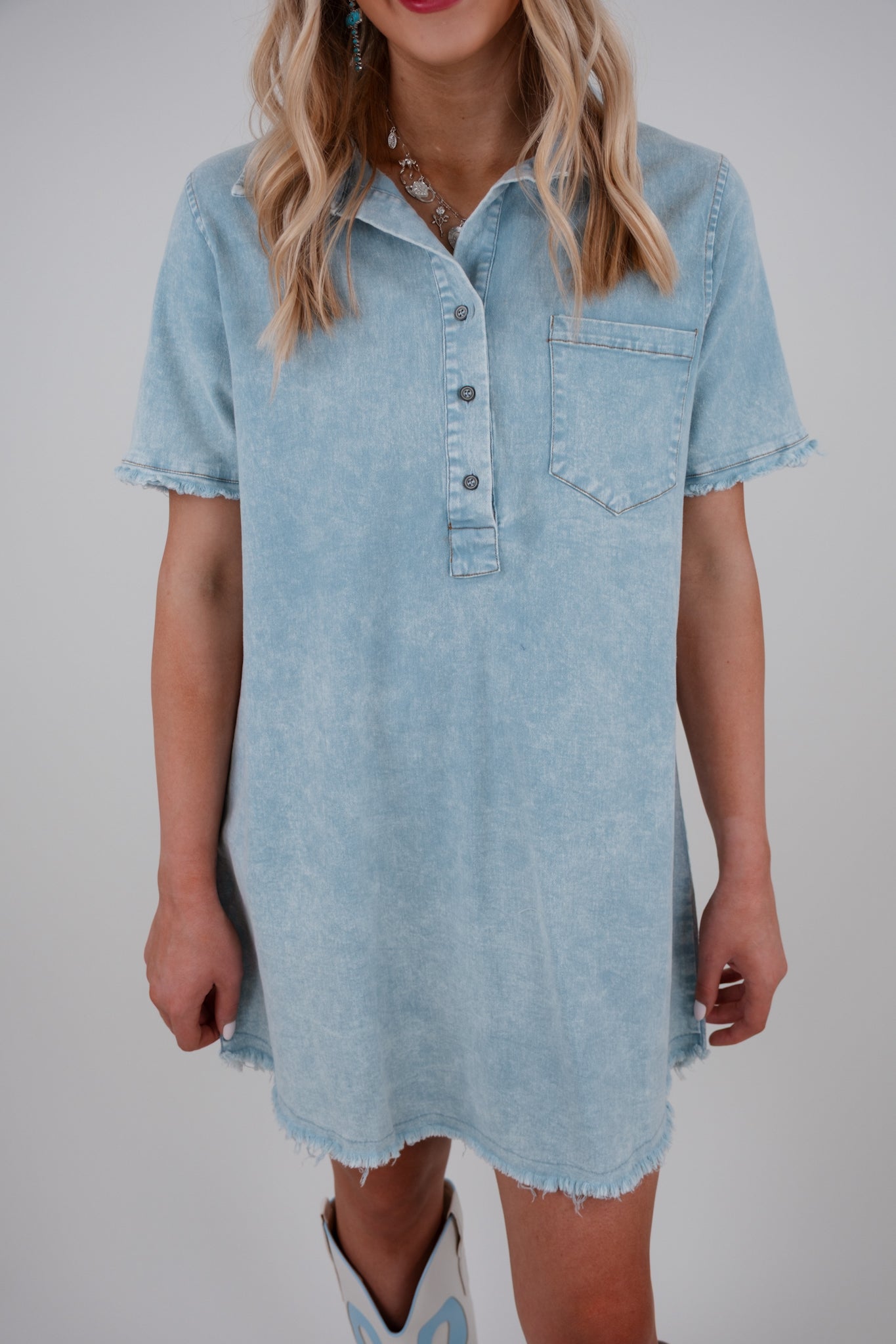 Bluebonnet Breeze Dress