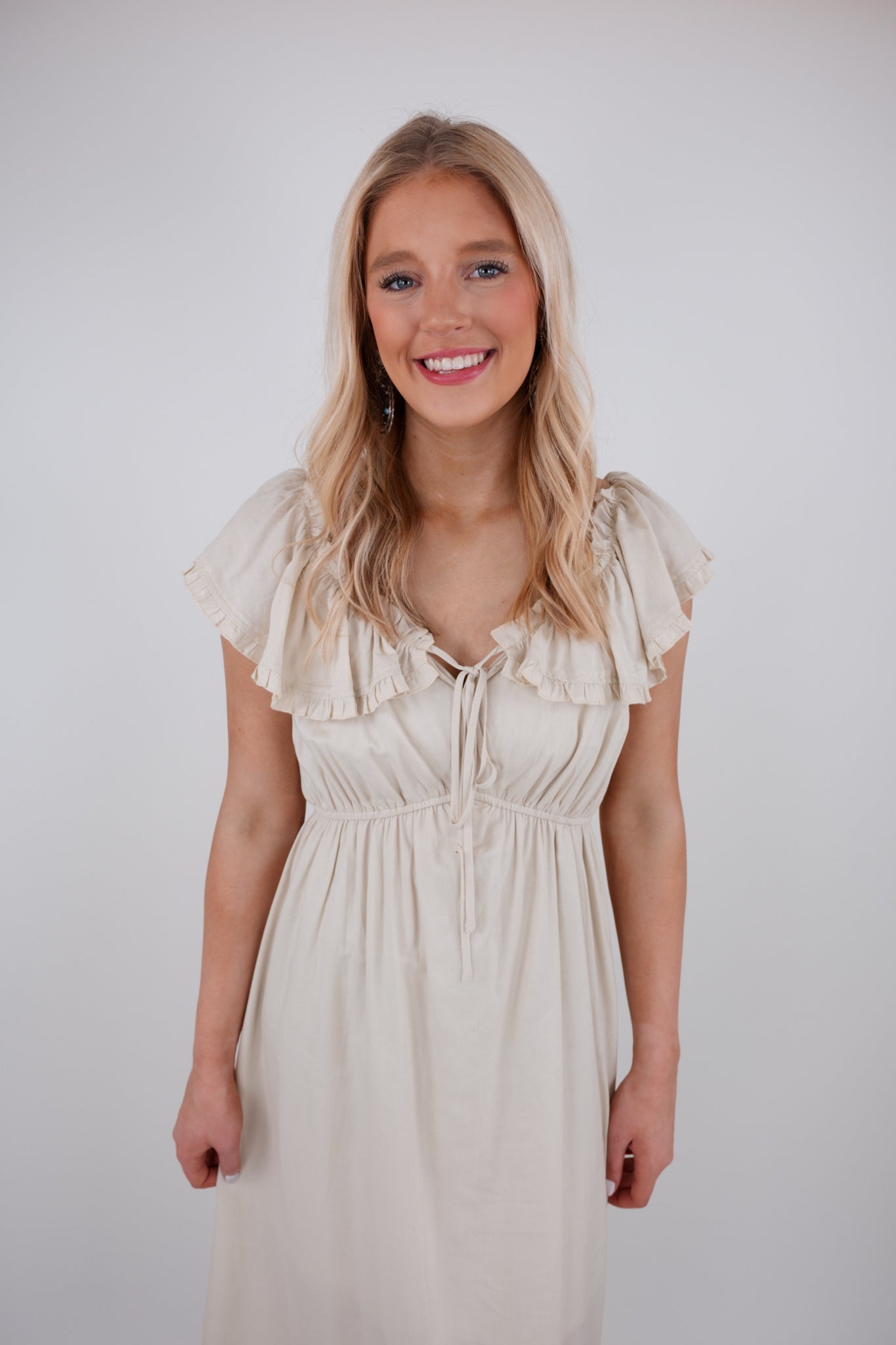 Wildflower Ruffle Maxi Dress