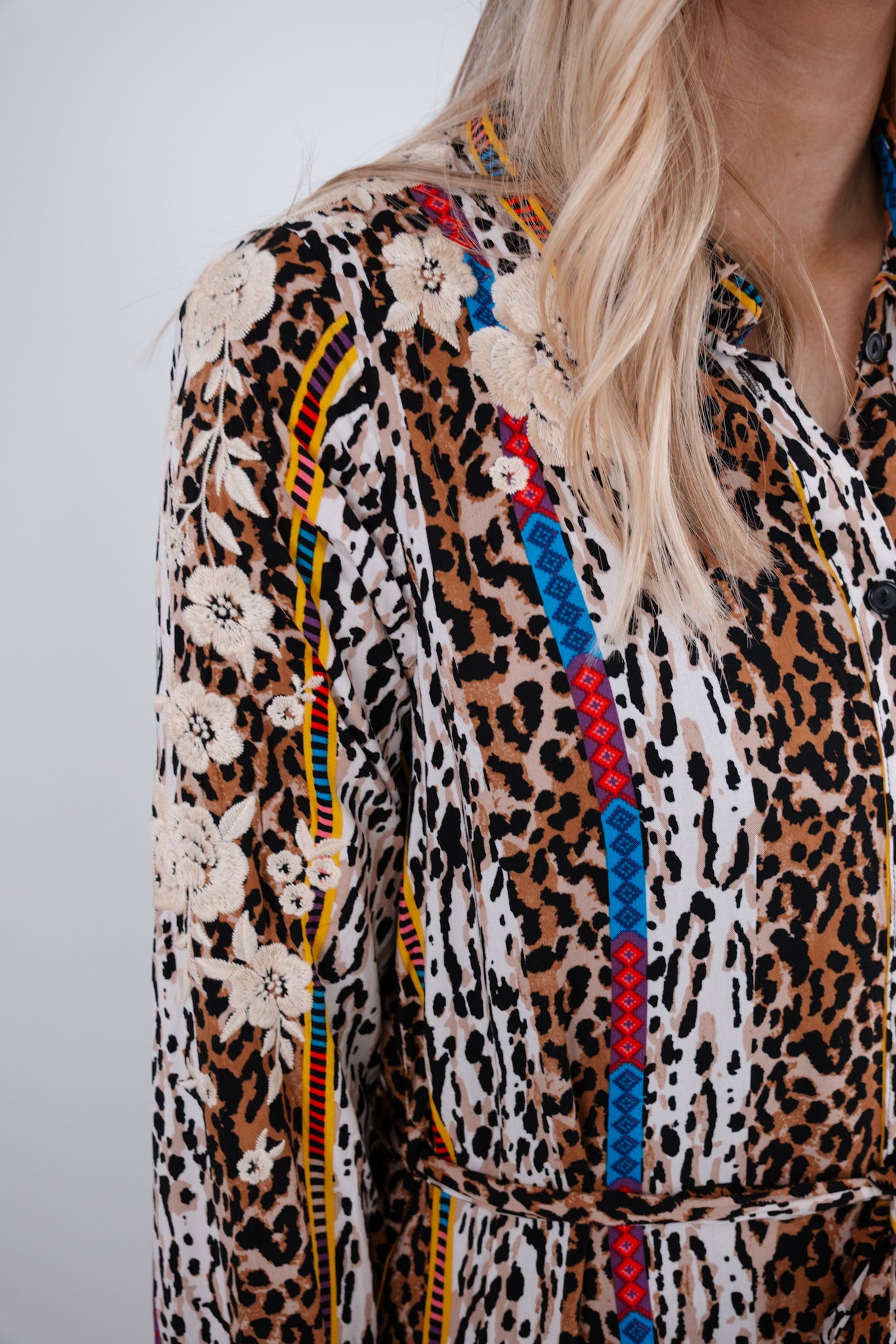 Wild Canyon Embroidered Maxi Dress