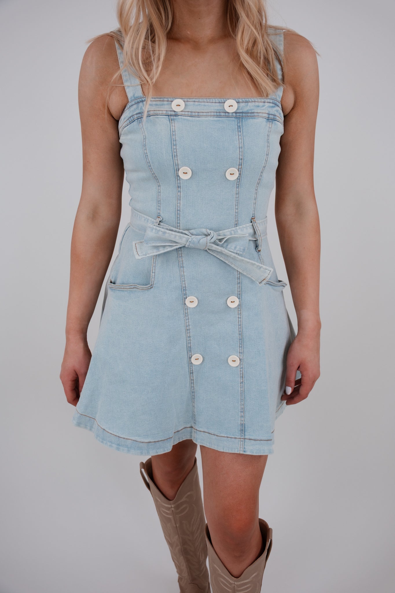 Dusty Ridge Denim Dress