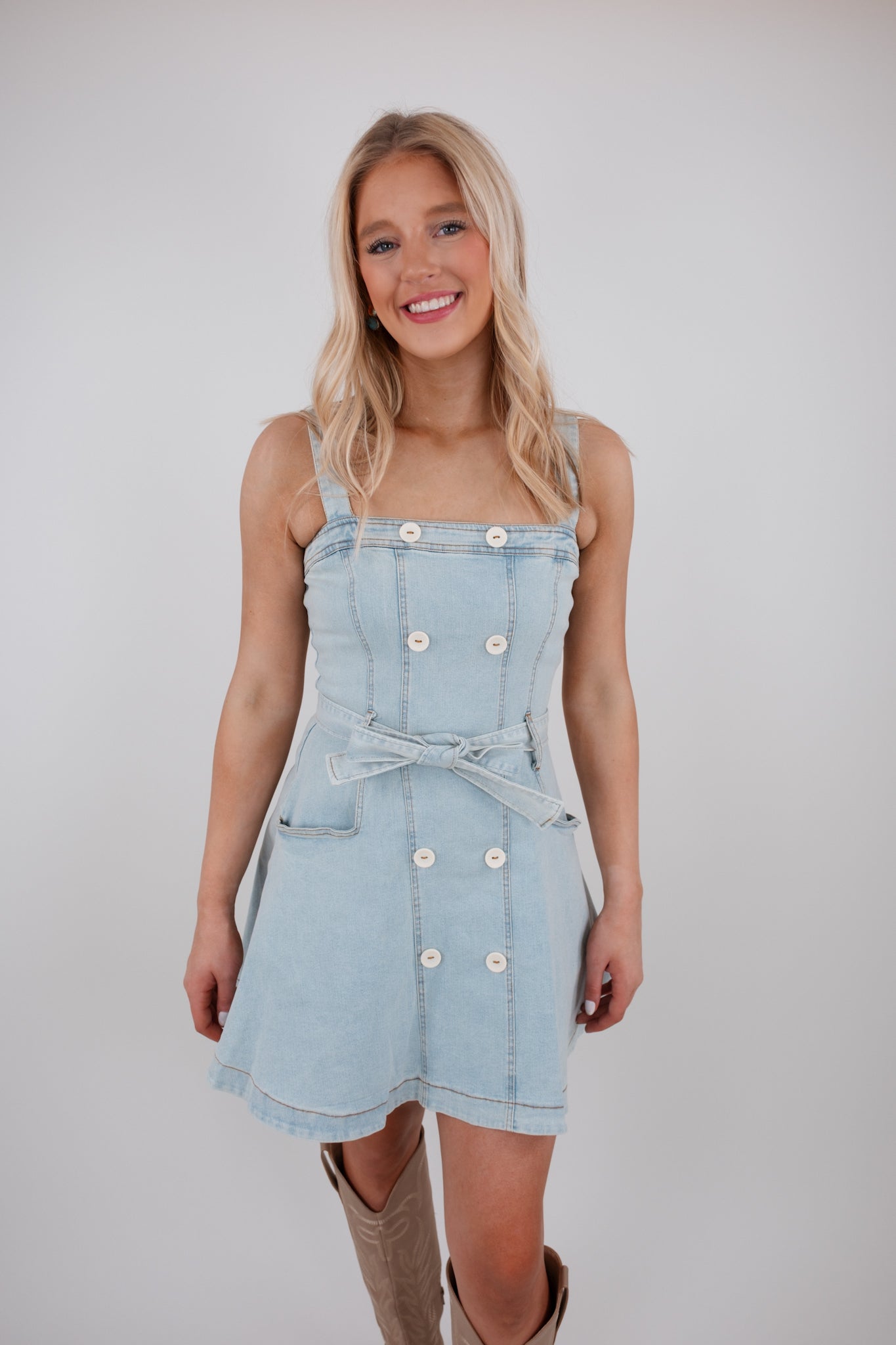 Dusty Ridge Denim Dress