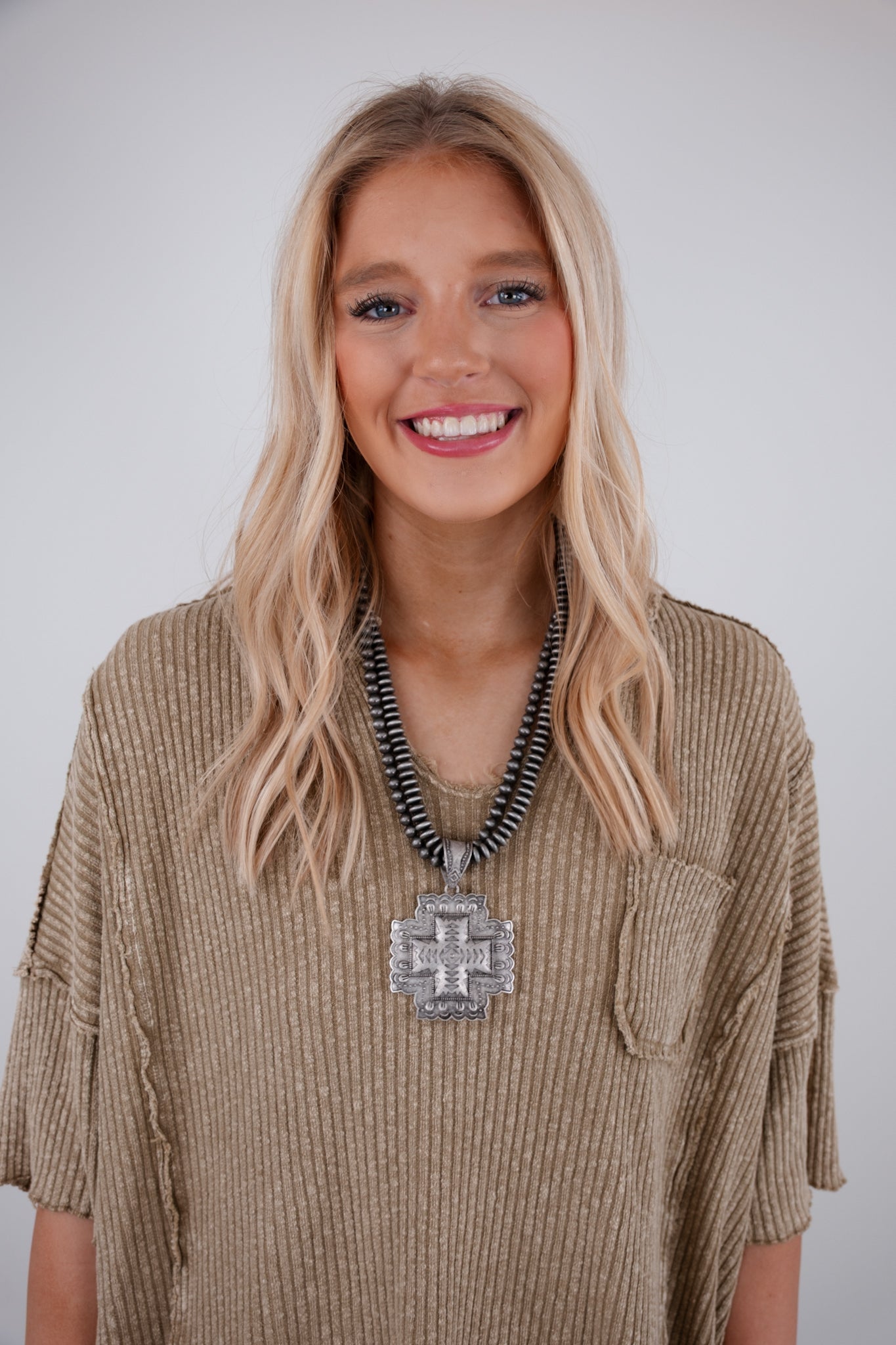 Aztec Majesty Necklace - Silver