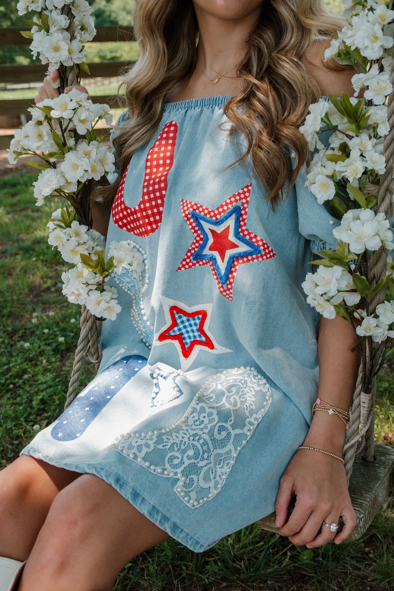 Star-Spangled Sweetheart Mini Dress