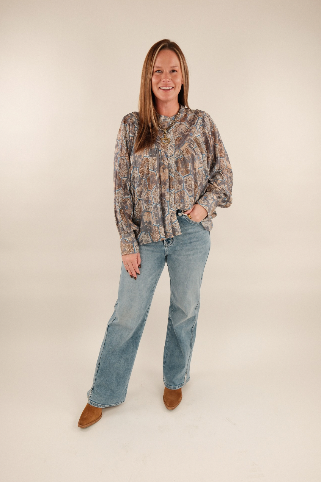 Porcelain Prairie Blouse