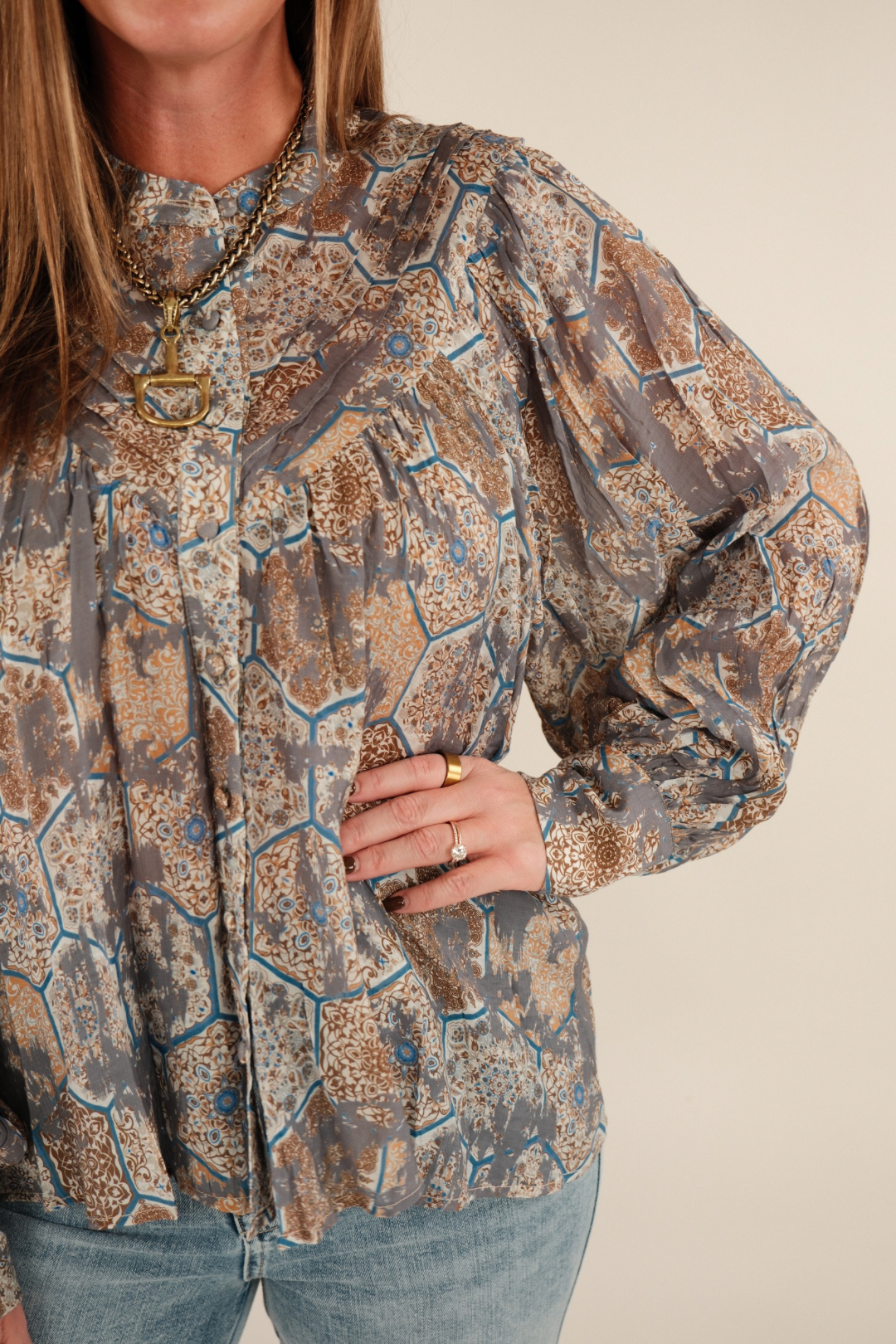Porcelain Prairie Blouse