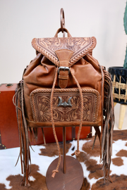 Roaming Trail Leather Backpack