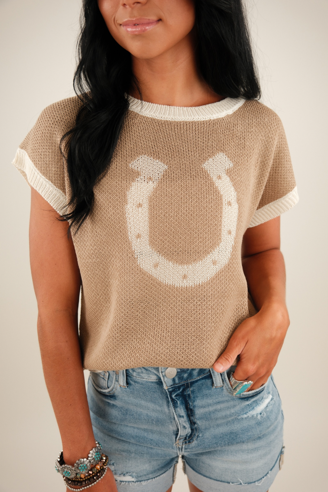 Lucky Loop Sweater Vest