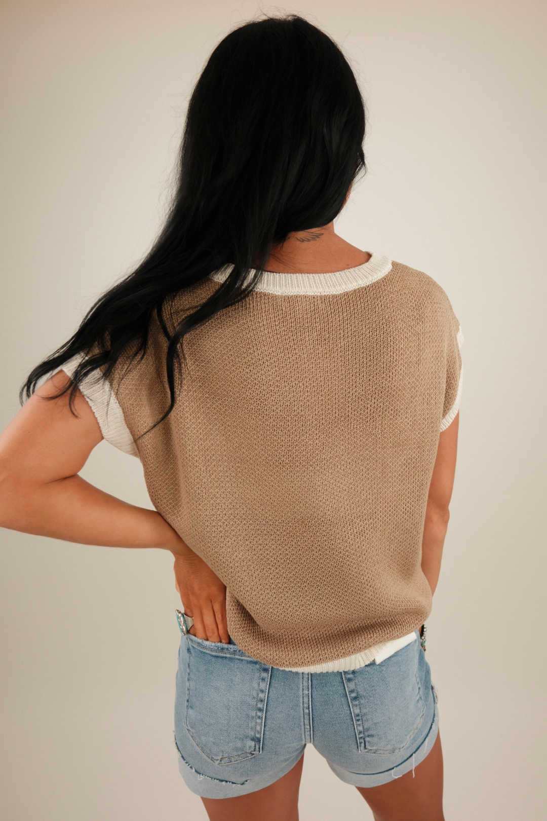 Lucky Loop Sweater Vest