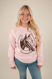 Sweet Iron Crewneck - Pink
