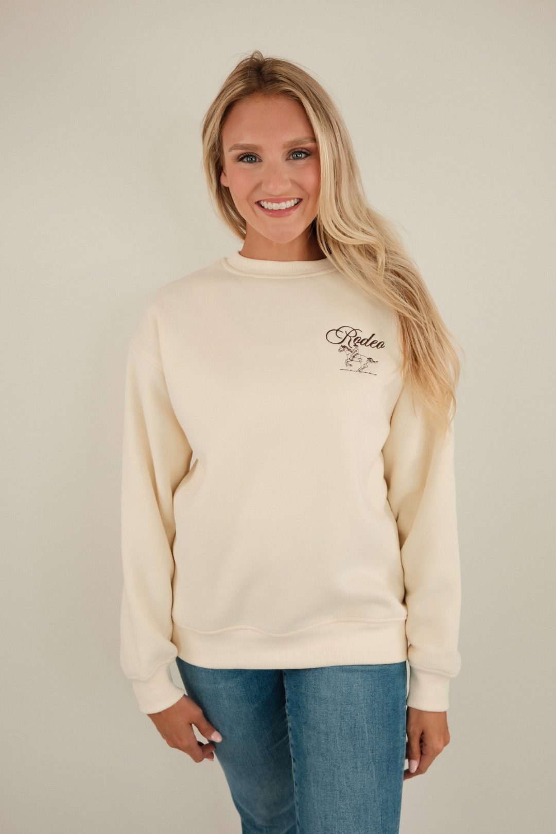 Rodeo Rush Embroidered Pullover