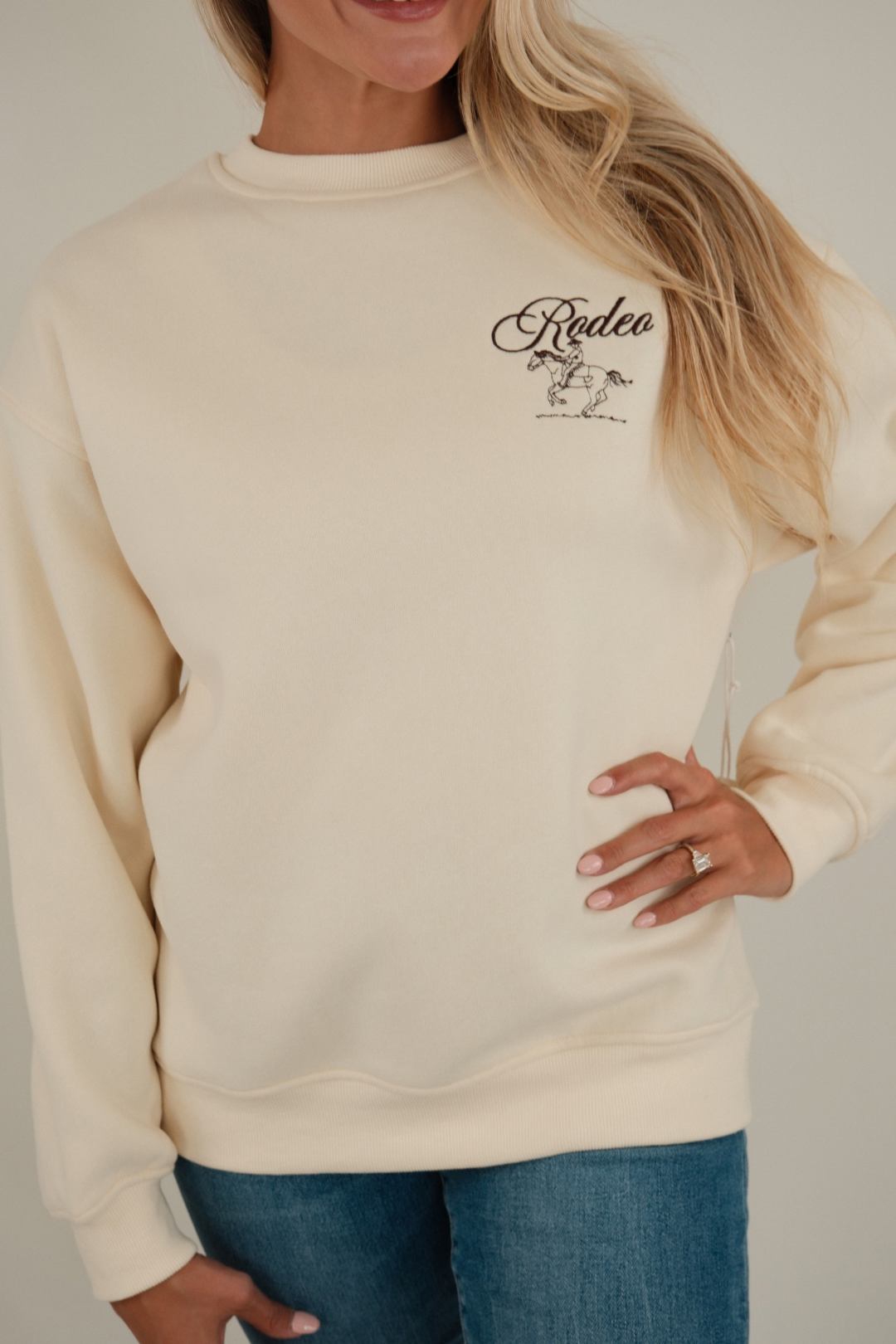 Rodeo Rush Embroidered Pullover