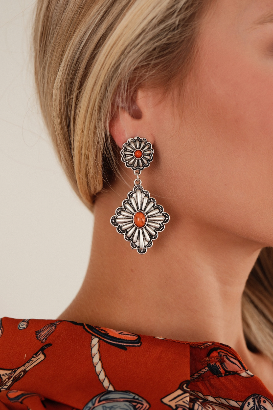 Western Winds Drop Earrings