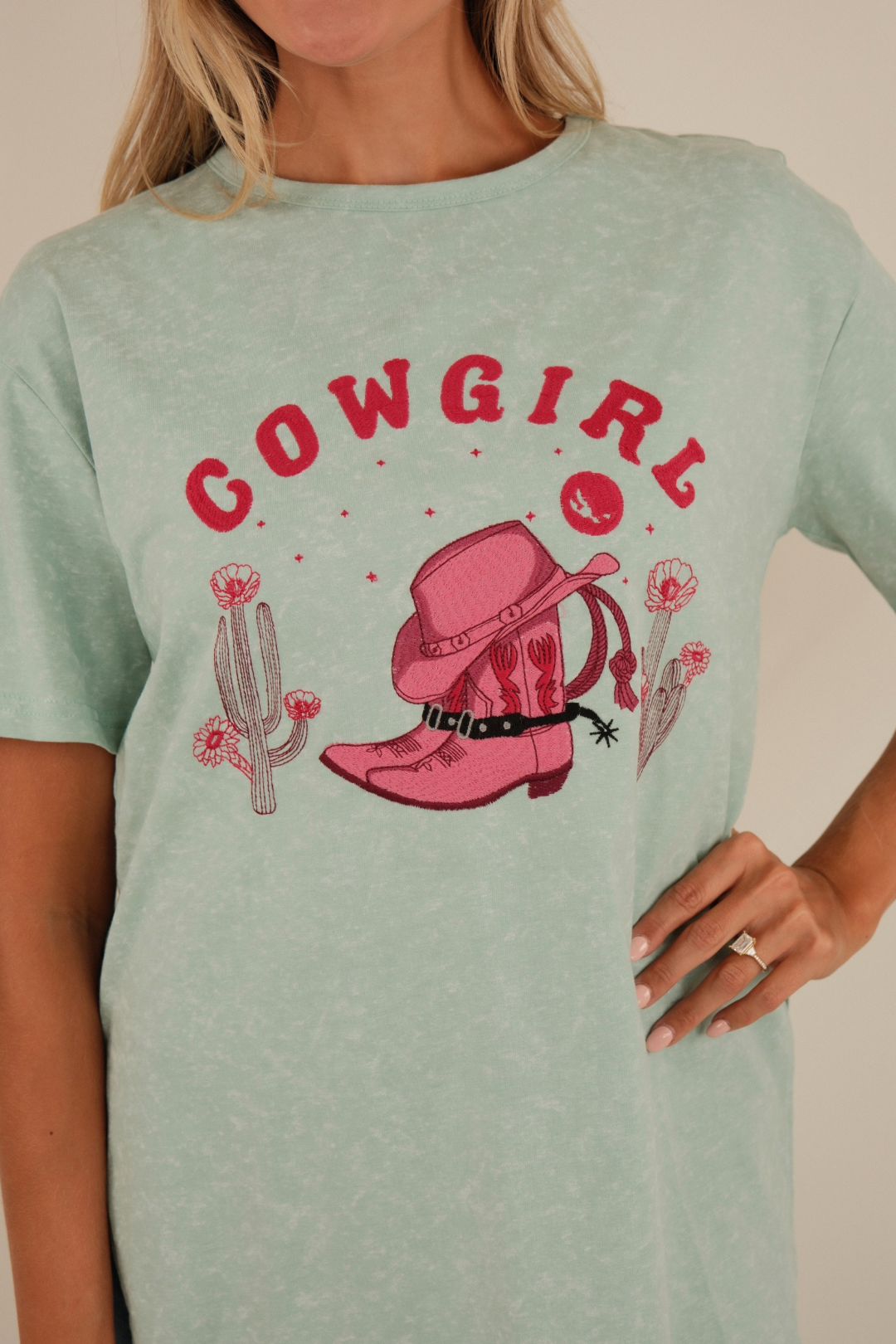 Azalea Cowgirl Graphic T