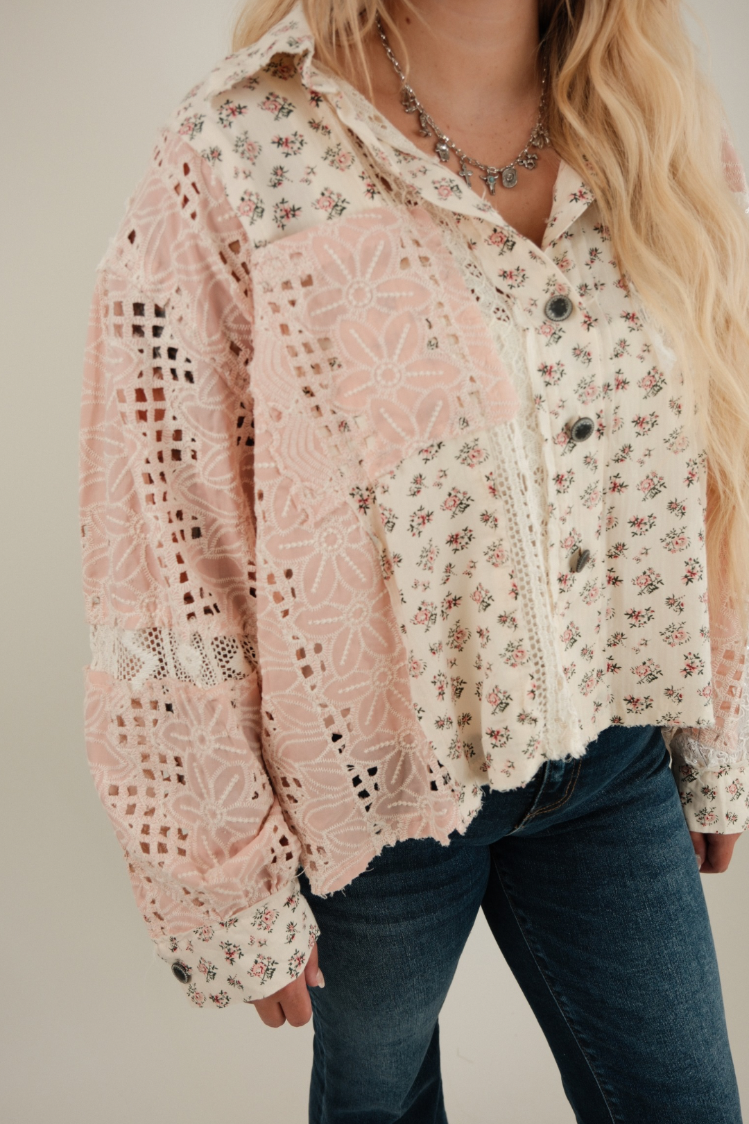 Floral Finesse Shacket