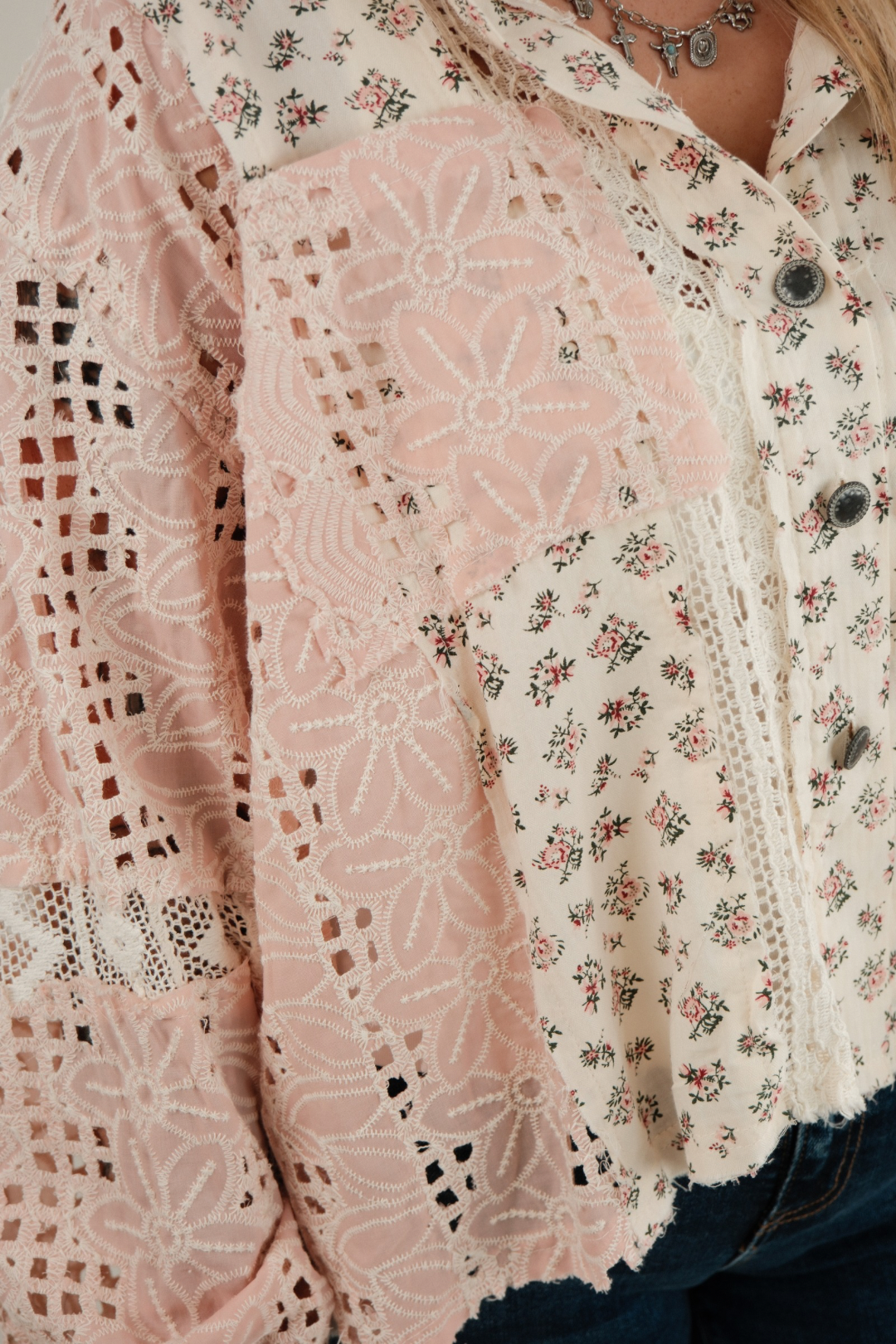 Floral Finesse Shacket