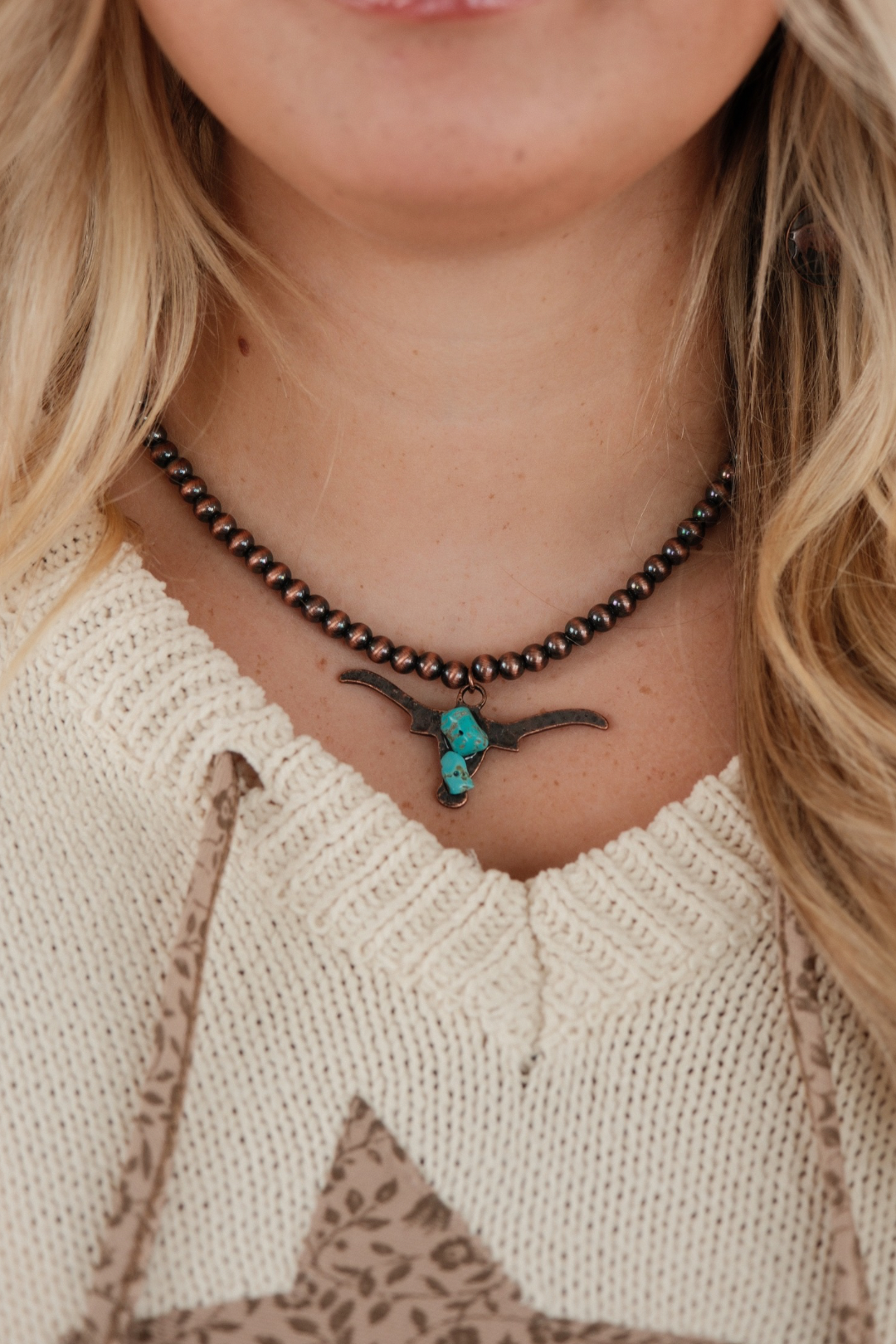 High Noon Bull Necklace