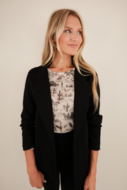 Classic Country Blazer - Black