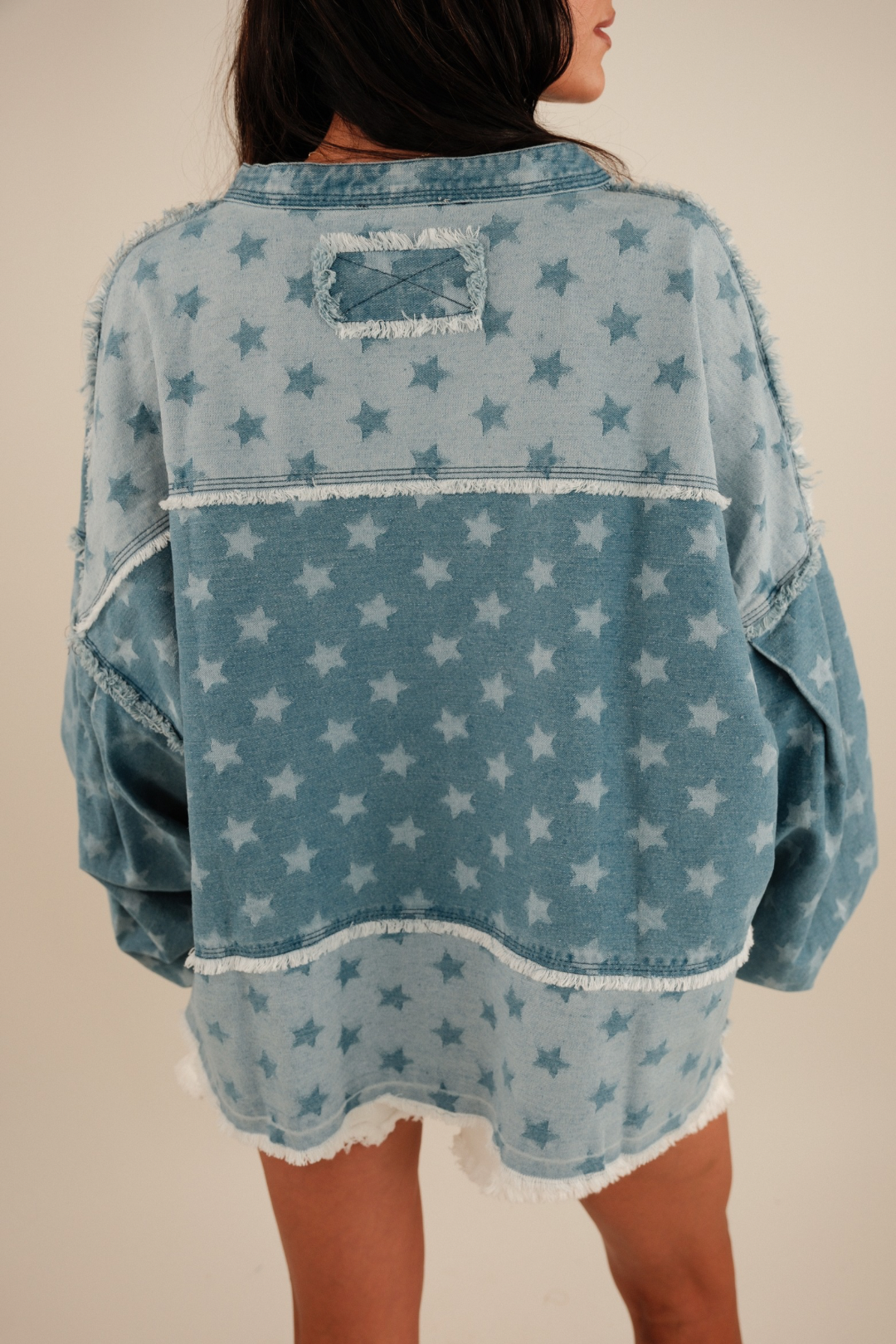 Shooting Star Denim Blouse