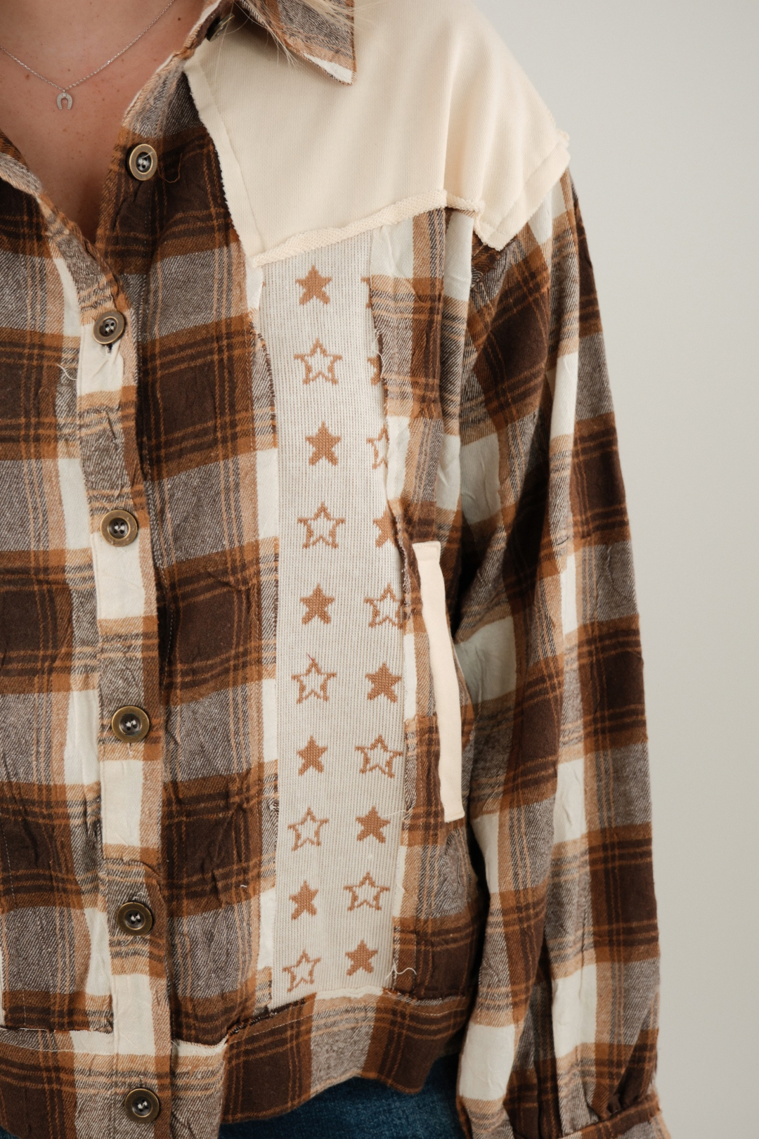 Shooting Star Patchwork Flannel